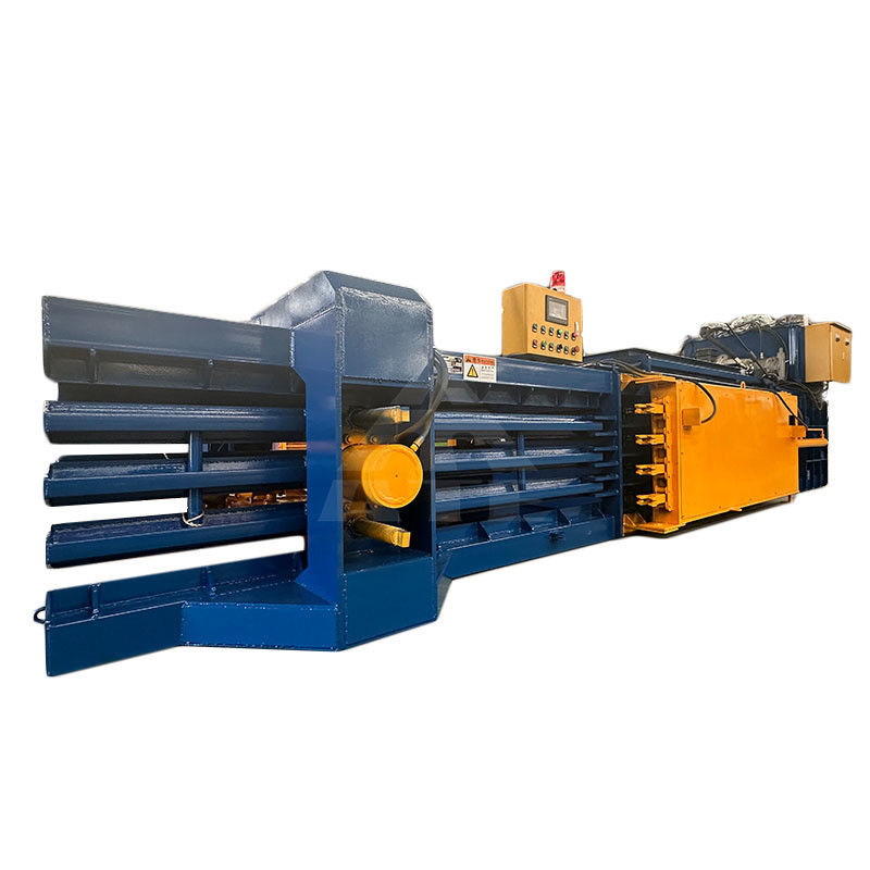 PET Bottle Baler Machine for Horizontal Baling of Packaging Material and Beverage