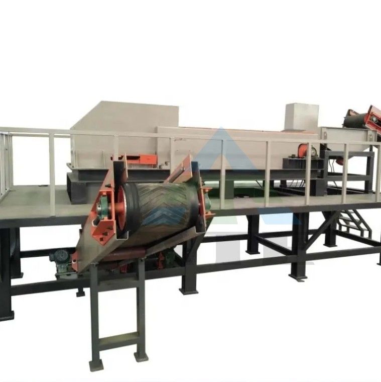 Scrap Aluminum Recovery Machine Magnetic Separator for Plastic and Non-Ferrous Metals