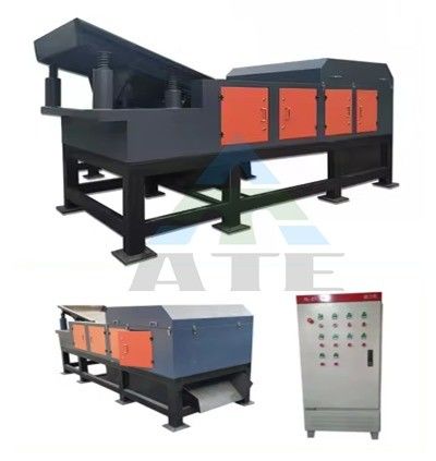 Garbage Recycling Sorting Machine with Automatic Magnetic and Eddy Current Separation