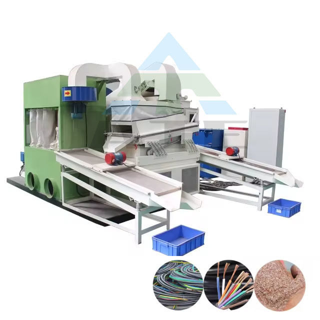 Scrap Copper Wire Food Waste Disposer 600 Model 250kg/h Waste Electrical Wire Recycling