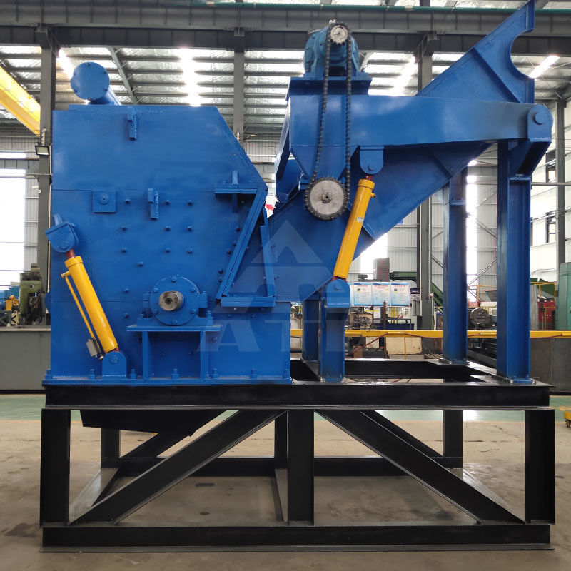 200-2200mm Input Size Metal Crusher Machine for Recycling Copper and Aluminum Plate