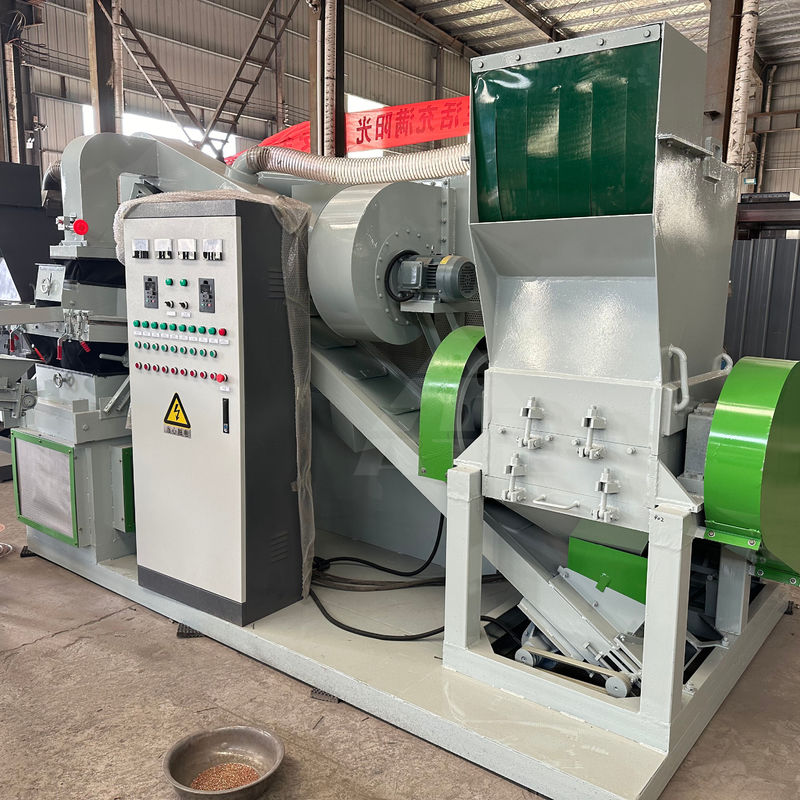 3000L/H Copper Wire Recycling Machine Copper Cable Granulator Automatic Dry Copper Rice Machine