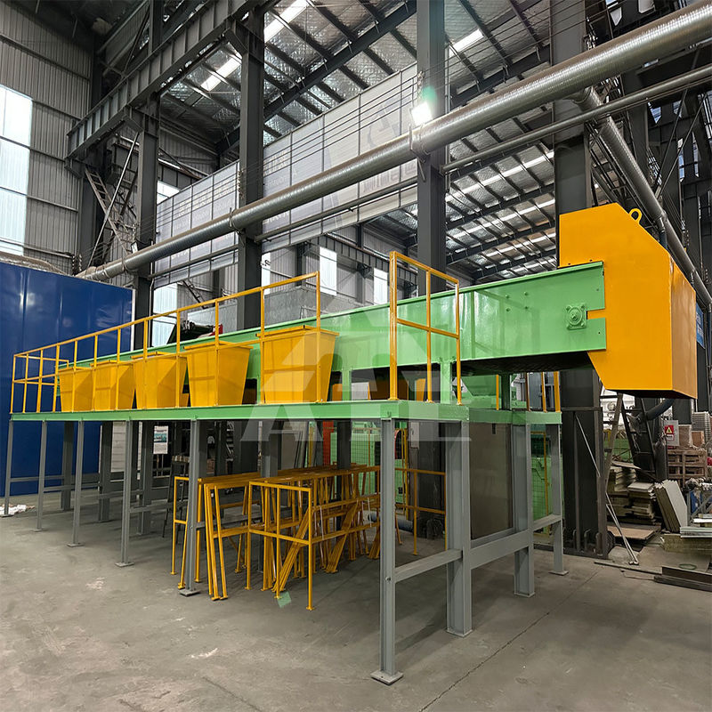 City Garbage Sorting with 2000 kg Weight Capacity Municipal Solid Waste Sorting Line