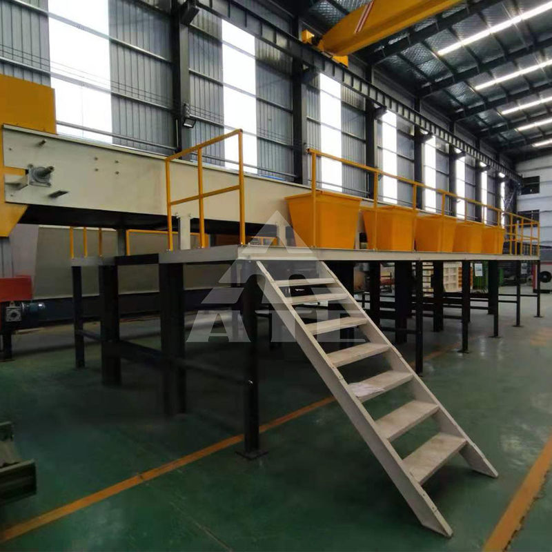 Domestic Recycling Manual Sorting Platform Waste Sorting Machine with and 380V Voltage