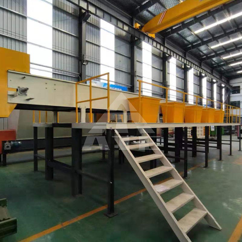 High Separation Rate Waste Sorting Machine for Manual Garbage Sorting Platform Design