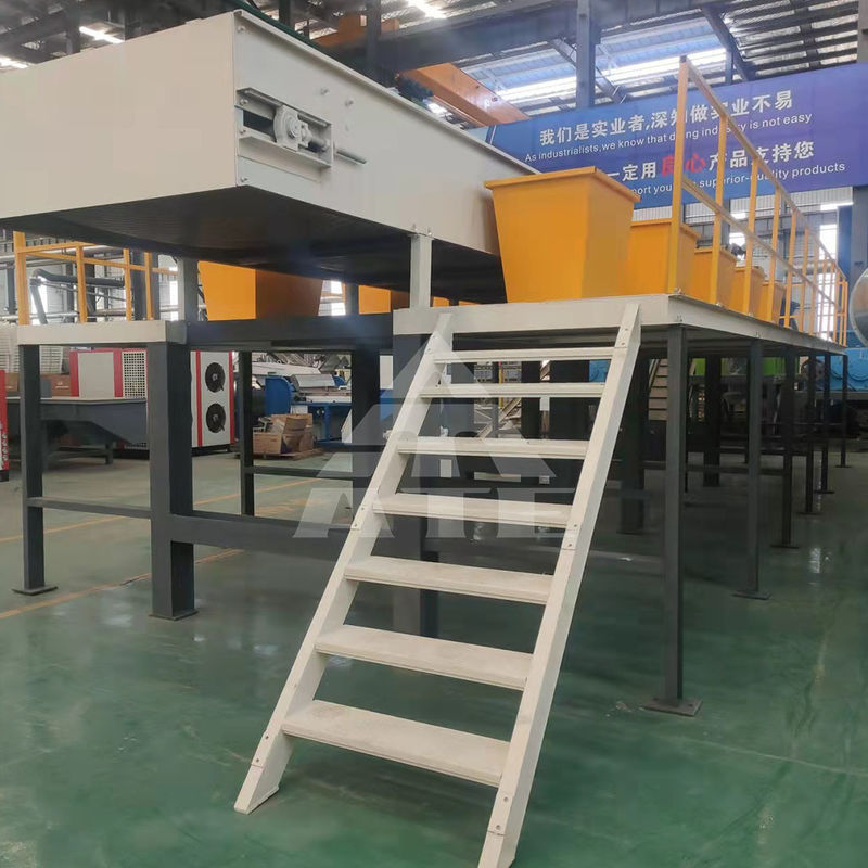 MSW Sorting City Waste Management Machine with Manual Sorting Platform and ≥20T/H Capacity