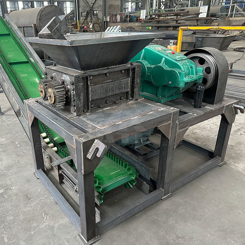 50kW Power Single Power Plastic Film Shredder for Steel Wire in 200-2200mm Input Size