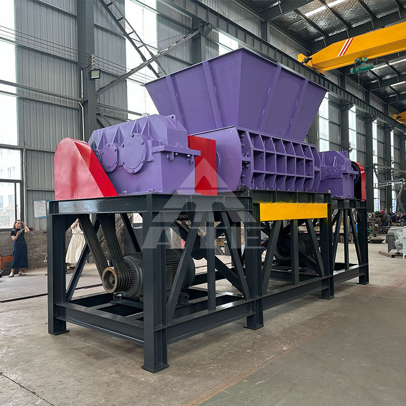 Multifunctional 2000 Aluminum Cans Scrap Metal Kitchen Waste Plastic Cardboard Corrugated Shredder